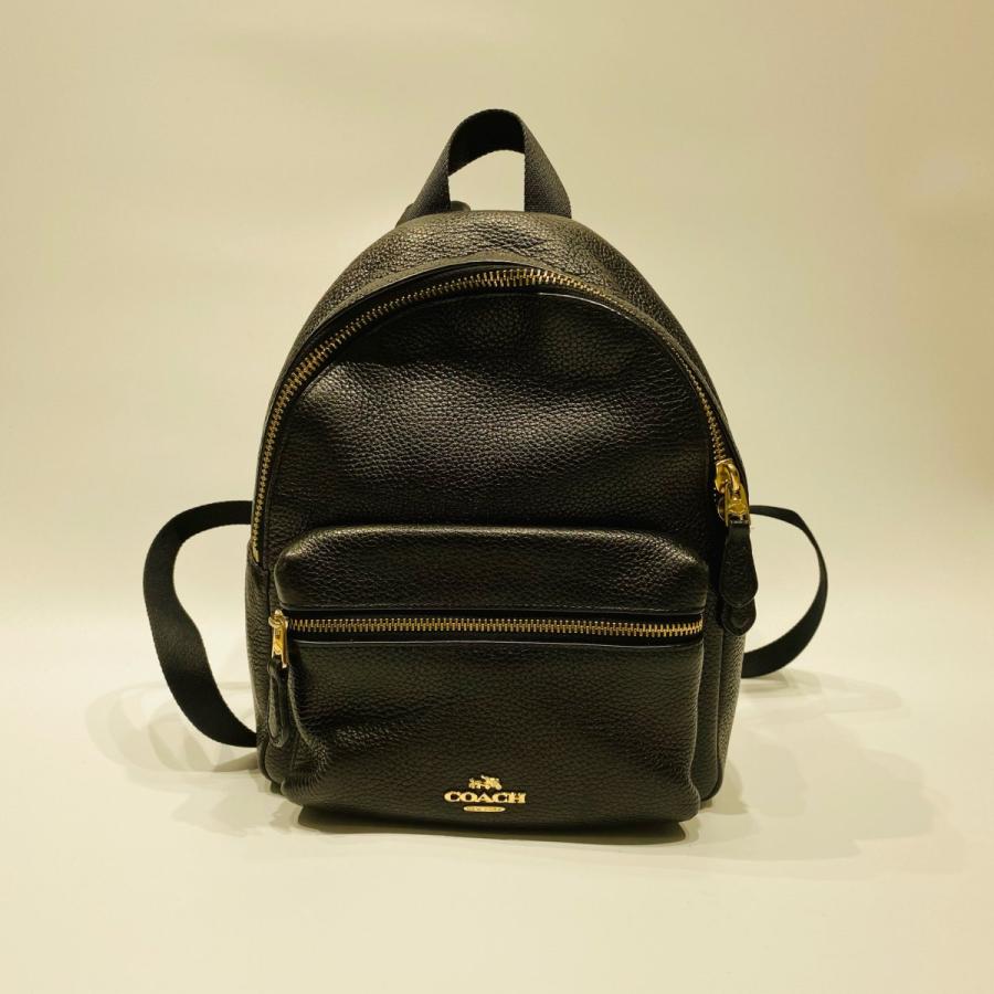 COACH（コーチ） 【COACH】コーチ レザー ミニリュック Wポケット
