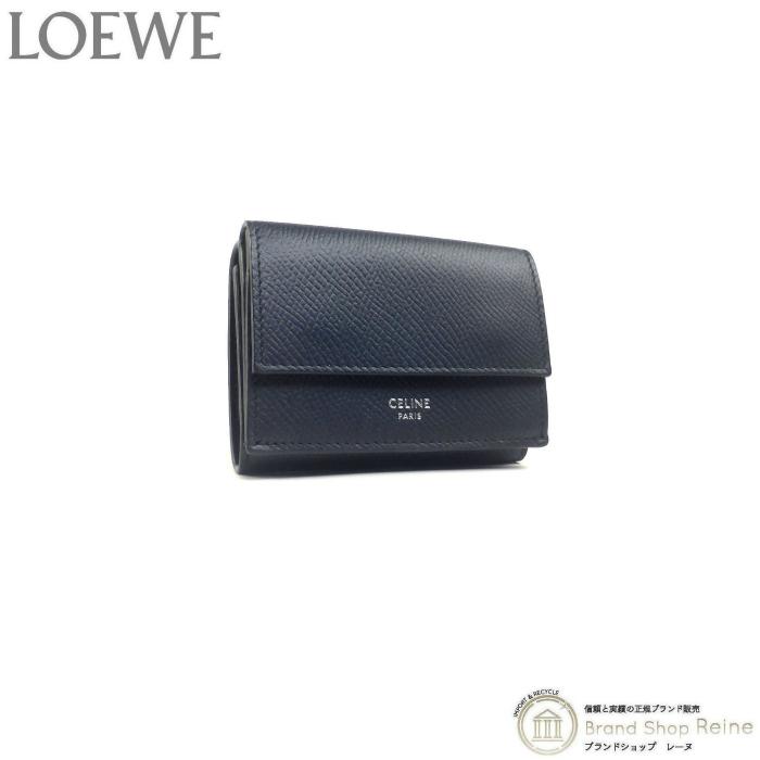 CELINE（セリーヌ） フォールデッド コンパクト ウォレット 三つ折り