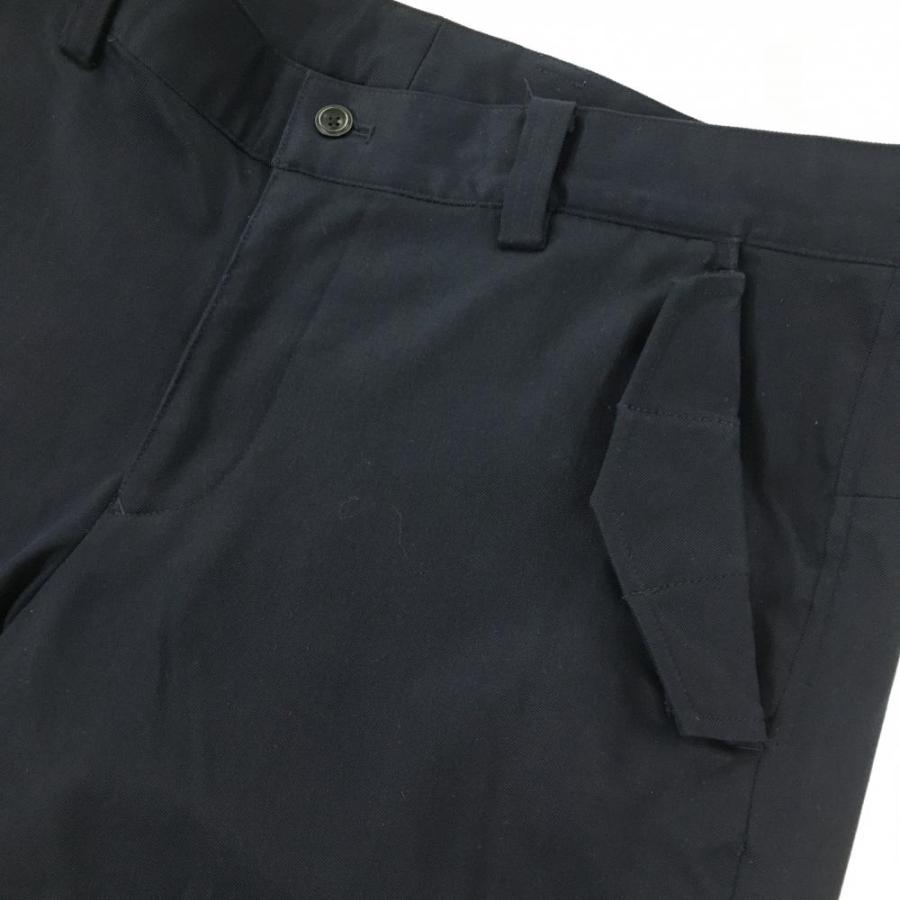 ビームスゴルフ パンツ ネイビー 無地 ポケット複数 ストレッチ メンズ