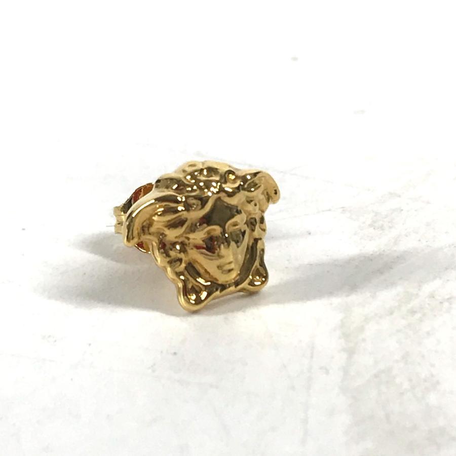 美品 VERSACE ヴェルサーチ メデューサ アクセサリー ピアス ゴールド