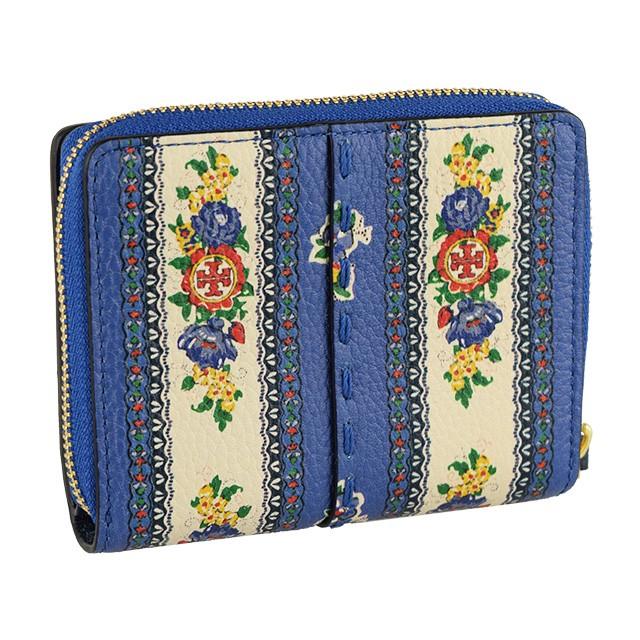 TORY BURCH（トリーバーチ） 財布 折財布 二つ折り 花柄 64372-431