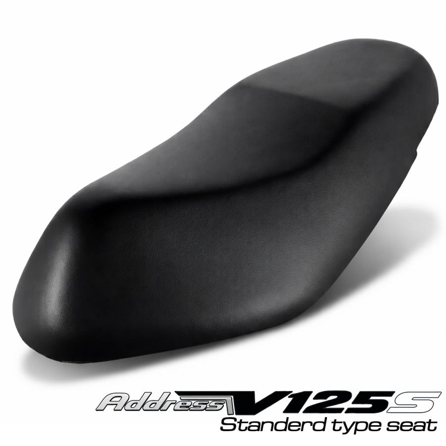 スズキ（SUZUKI） アドレスV125S CF4MA シート 純正タイプ ブラック