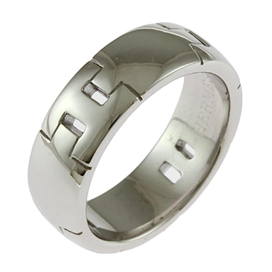 HERMES（エルメス） ヘラクレス リング 指輪 10号 18金 K18ホワイト