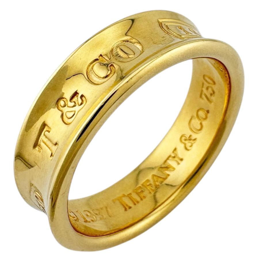 TIFFANY&Co.（ティファニー） 1837 ナロー リング 指輪 15号 18金 K18