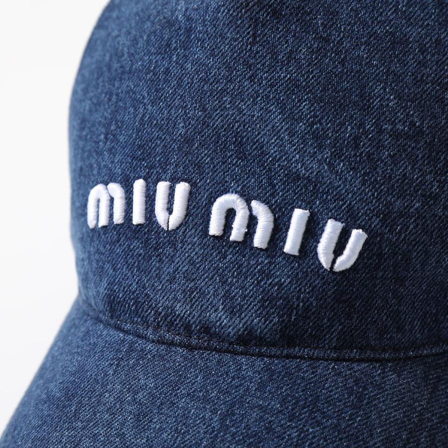 miu miu（ミュウミュウ） ベースボールキャップ 5HC179 2F3W