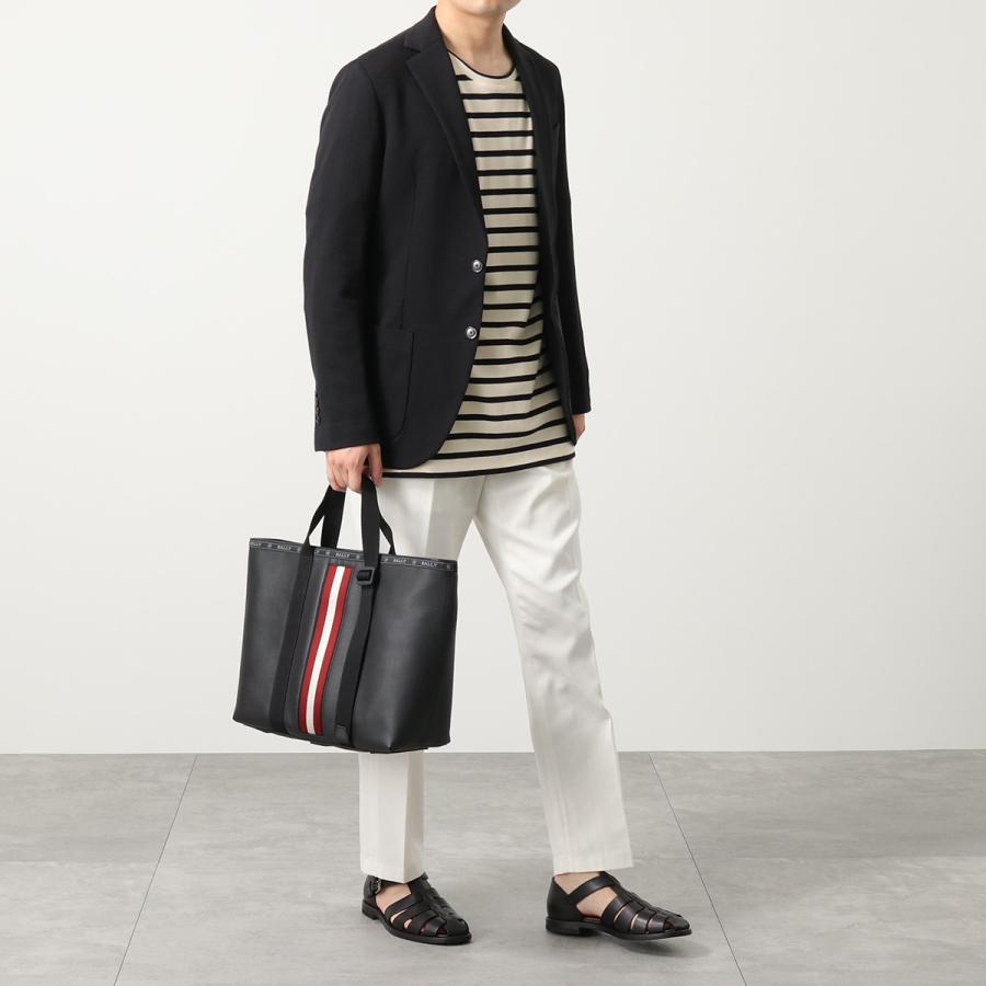 Bally（バリー） トートバッグ HARNEY メンズ レザー ジャガードロゴ