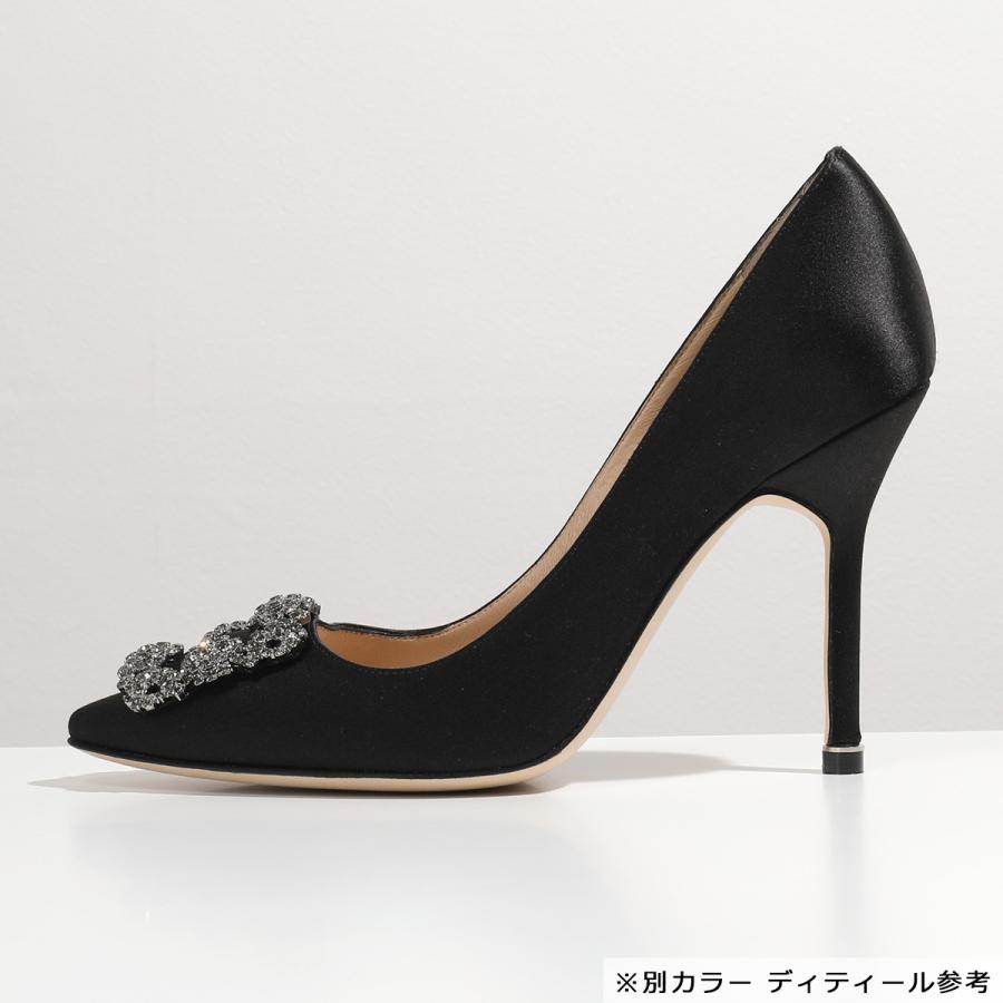 MANOLO BLAHNIK（マノロブラニク） パンプス HANGISI FMC SATIN 105