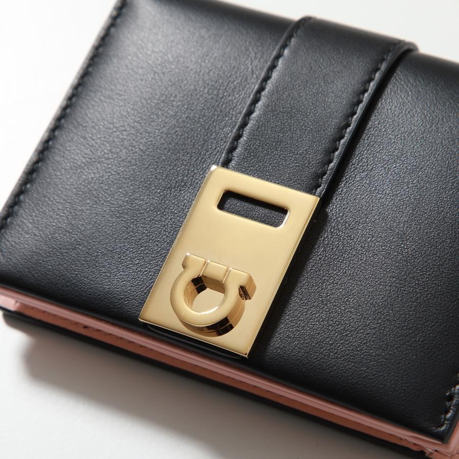 FERRAGAMO（フェラガモ） 二つ折り財布 22 0633 レディース レザー