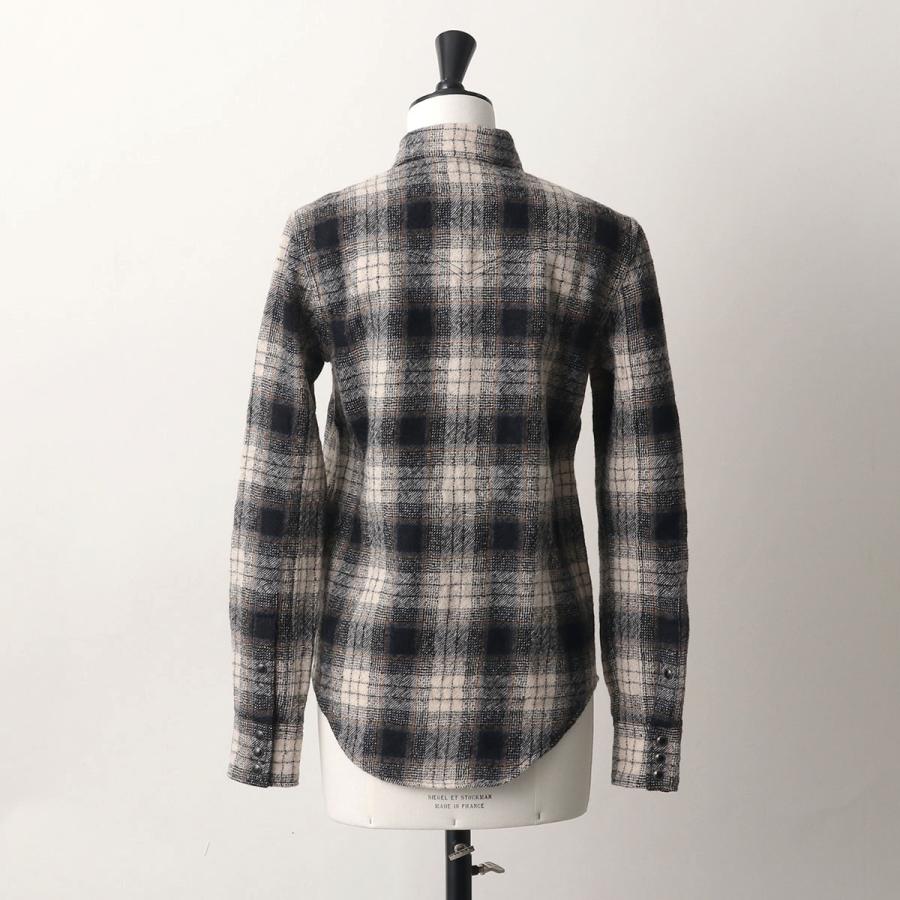 SAINT LAURENT サンローラン フランネルシャツ 615139 Y22OA