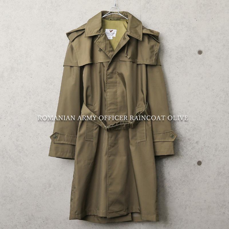 MILITARY（ミリタリー） 実物 USED ルーマニア軍 オフィサー レイン