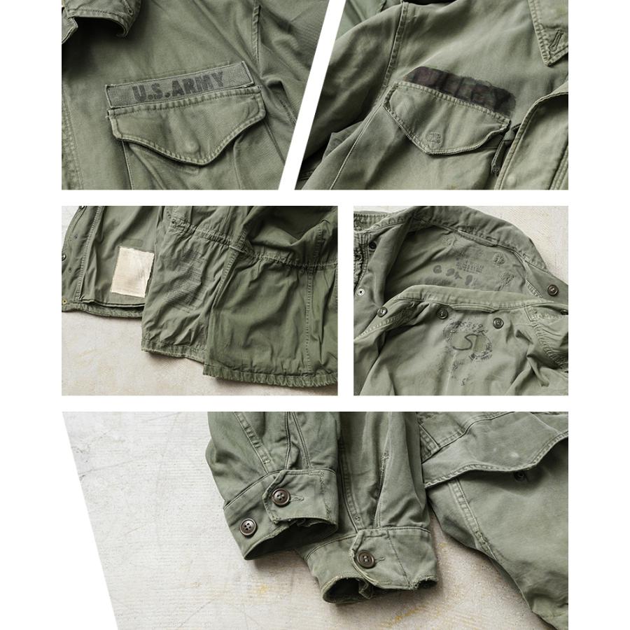 MILITARY（ミリタリー） 実物 USED 米軍 M-51 フィールドジャケット