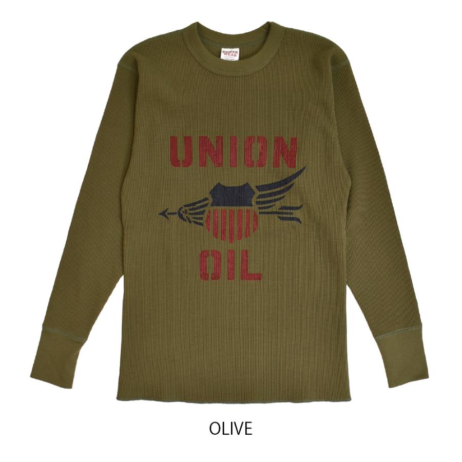 フリーホイーラーズ（FREEWHEELERS） サーマルtシャツ UNION OIL CREW