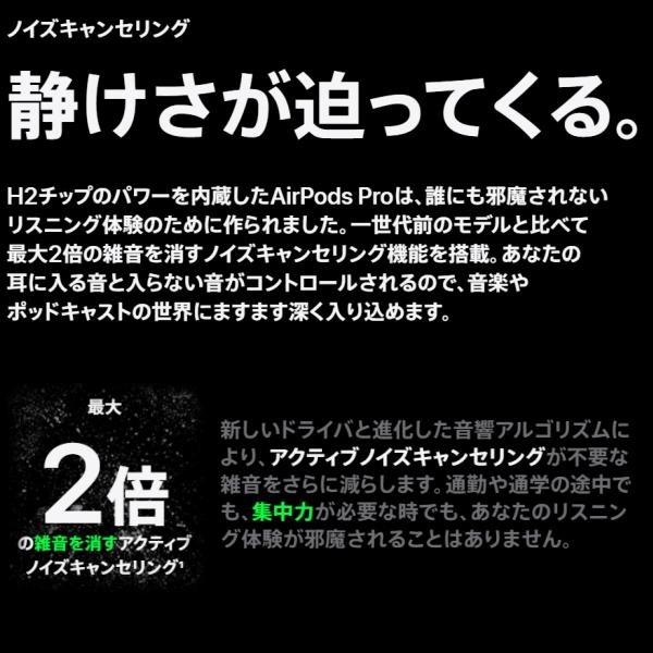 Apple Apple AirPods Pro 純正 MTJV3J/A type-C充電 国内正規品