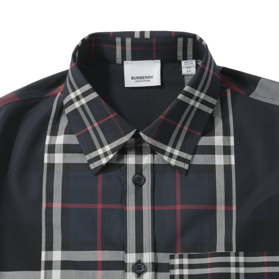 BURBERRY（バーバリー） シャツ メンズ チェックシャツ パッチワーク