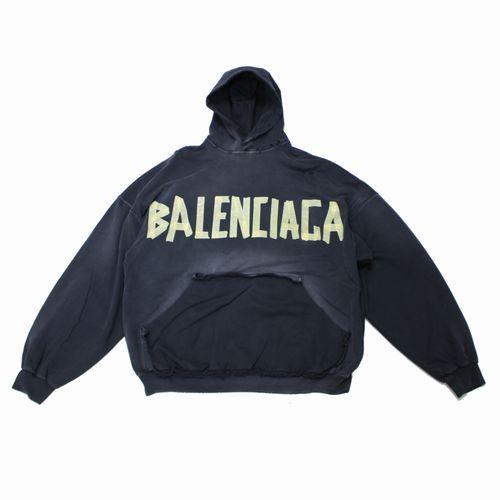 BALENCIAGA バレンシアガ 23SS Tape Type Ripped Pocket Oversize