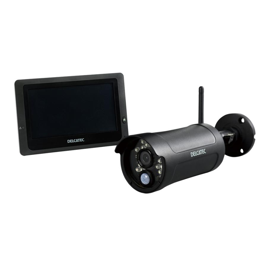 DX WSS7M2CL ワイヤレスフルHDカメラ＆7inchモニターセット : うちの猫