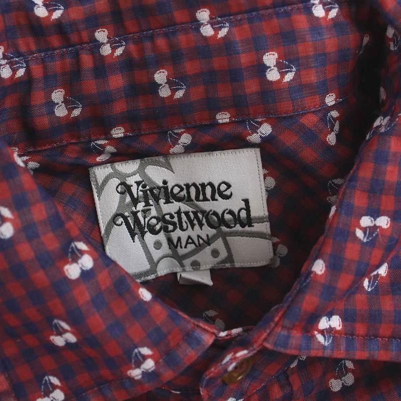 Vivienne Westwood ペイントチェックシャツ