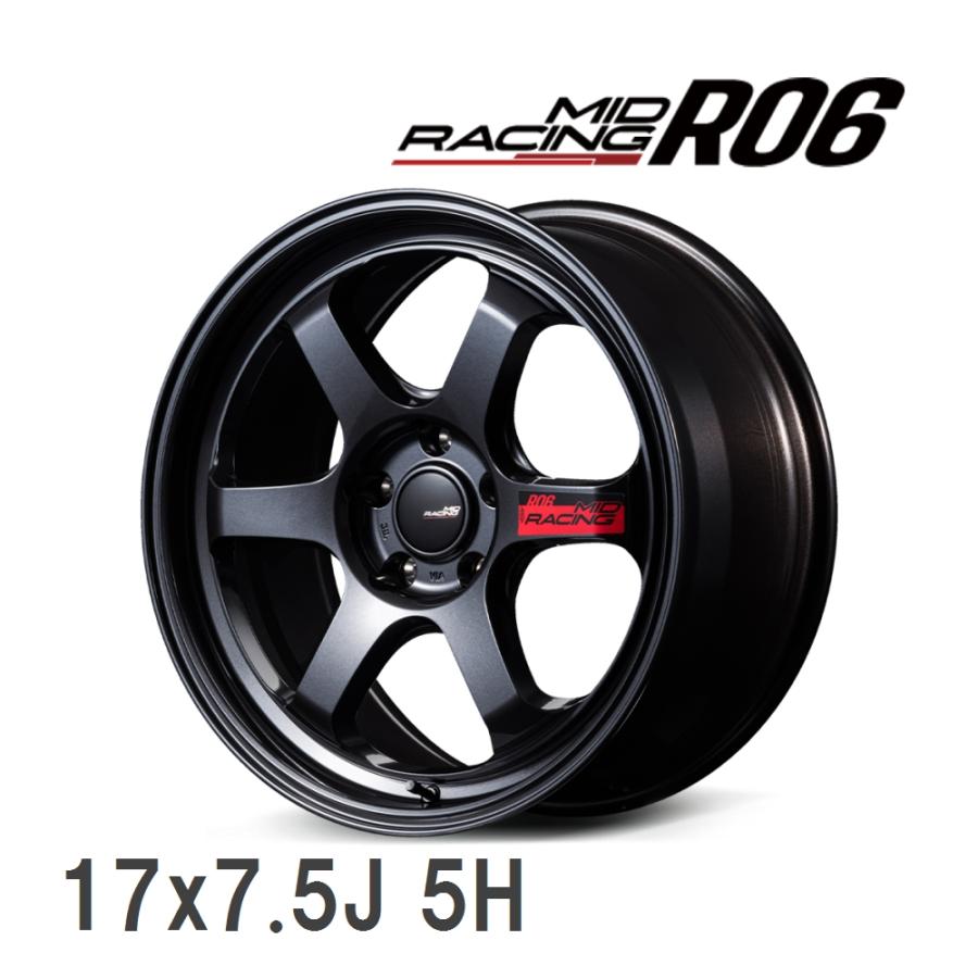 マルカサービス 【MID/マルカサービス】 MID RACING R06 17x7.5J 44