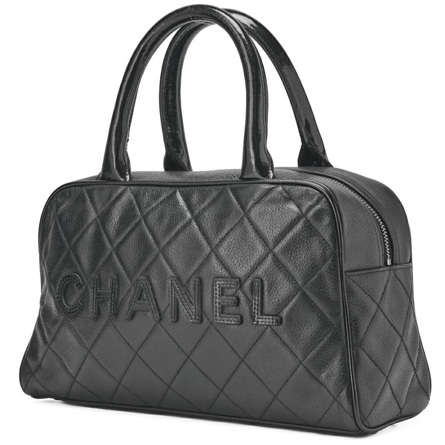CHANEL シャネル ハンドバッグ ミニボストンバッグ キャビアスキン