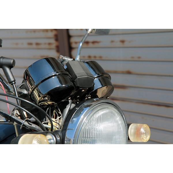 547】【Z400FX】 新品メーターカバー上下セット ブラッククローム 旧車