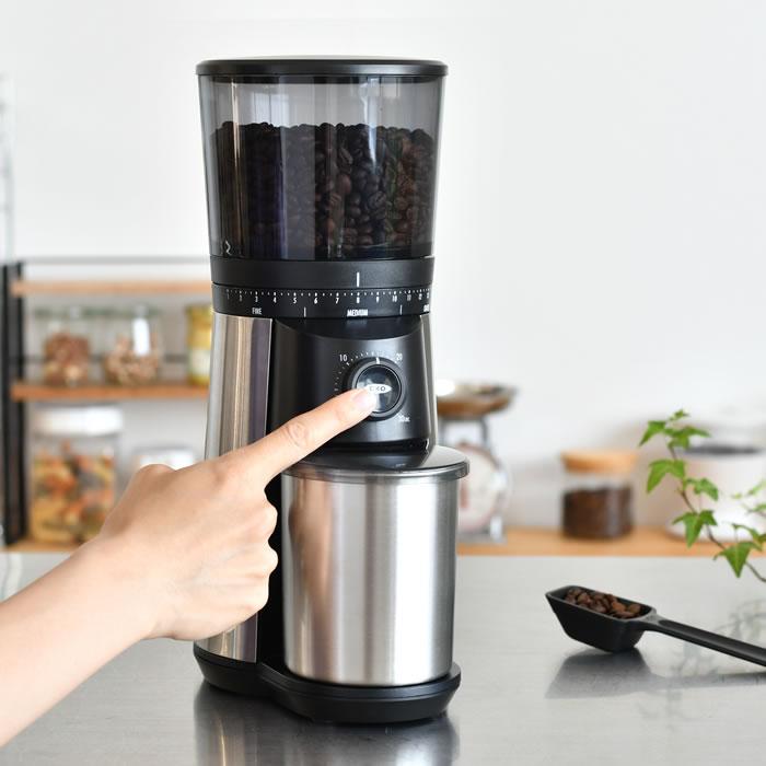OXO（オクソー） タイマー式コーヒーグラインダー コーヒーミル 電動