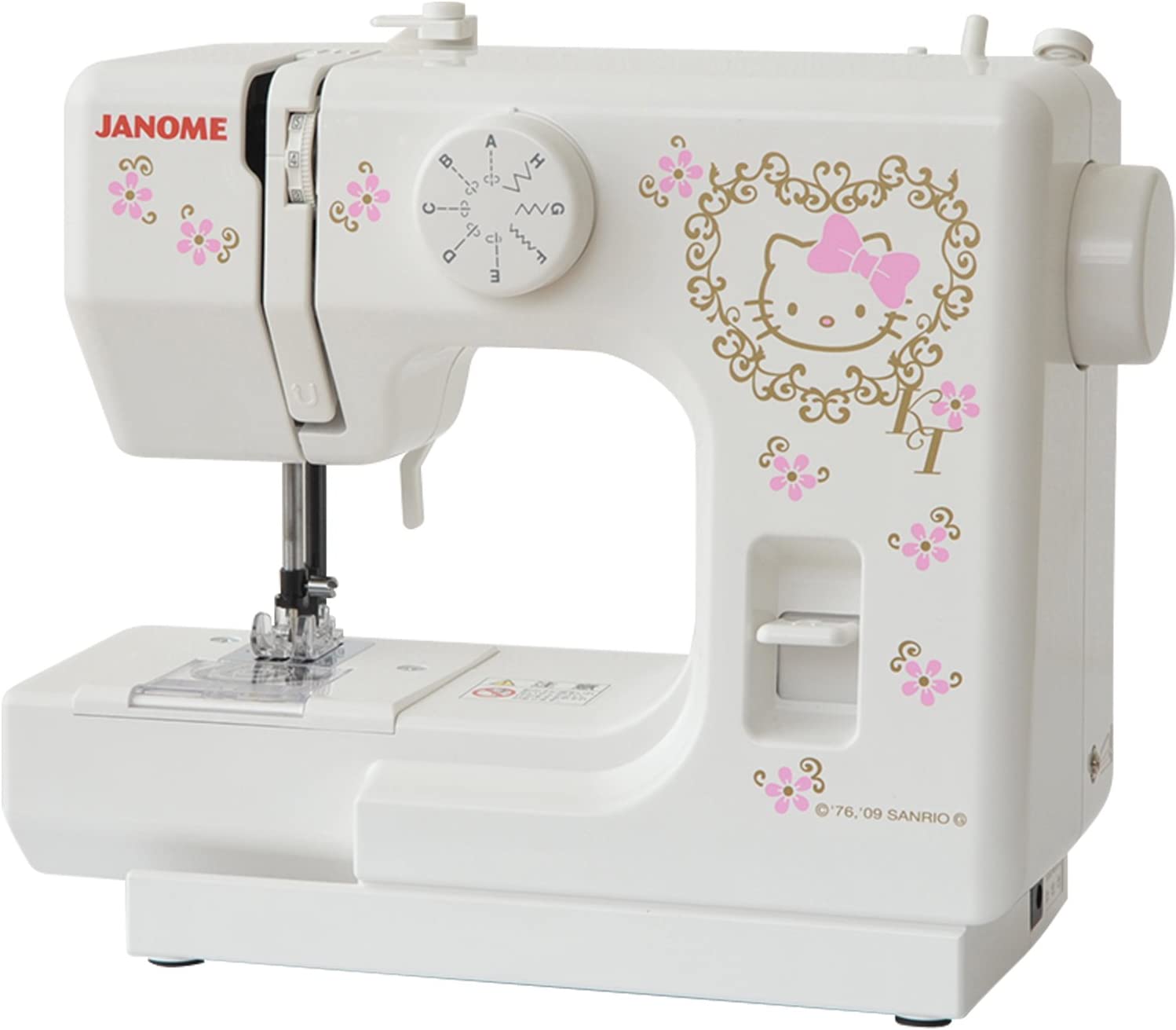 ジャノメ ハローキティミシン KT-35 電動ミシン - 最安値・価格比較