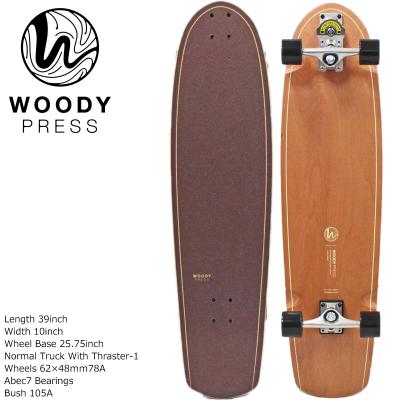 スケートボード専門店バタフライ - WOODYPRESS/サーフスケート｜Yahoo