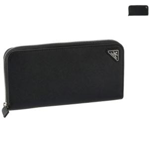 PRADA（プラダ） 爆買WEEKセール ラウンドファスナー長財布 メンズ