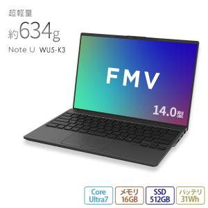 LIFEBOOK UH ノートパソコン 新品 富士通 Note U WU5-K3 FMV Zero 14.0