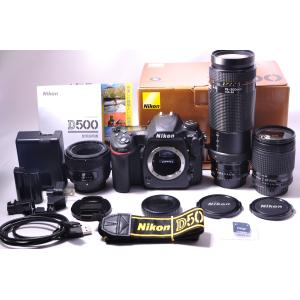 ニコン（Nikon） D800 標準＆超望遠ダブルズームセット 美品 SDカード