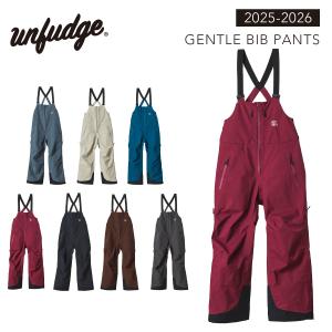 ワイド 予約商品 26-27 アンファッジ ボードパンツ ジェントル ビブ