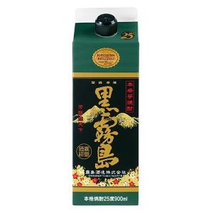 本格芋焼酎 黒霧島 25度 1800mlパック 霧島酒造 芋焼酎 : 酒のスーパー