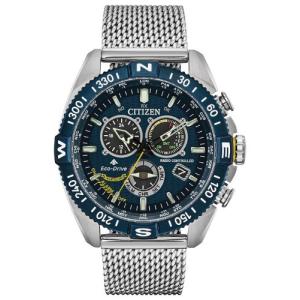 CITIZEN（シチズン） 逆輸入 エコドライブ チタン スカイホーク 電波