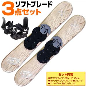 ソフトブレード 2点セット メンズ レディース SWALLOW 24-25 TT75