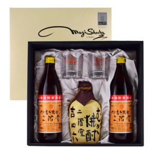 お酒 ギフト 二階堂酒造 二階堂 麦焼酎 KQ セット ( 吉四六 壷 720ml