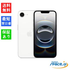 iPhone ☆Apple国内正規SIMフリー iPhone16e 128GB ホワイト MD1R4J/A