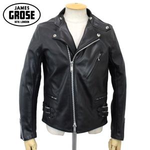 JAMES GROSE ジェームスグロース COW LEATHER MANILA JACKET