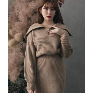 Her lip to ワンピース Simone Knit Mini Dress : ZOZOTOWN Yahoo!店