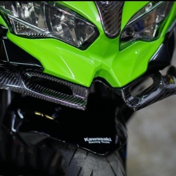 KAWASAKI ZX25R ウィングレット エアロパーツ カーボン調 エアダクト
