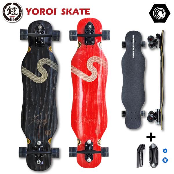 ロングスケートボード YOROI SKATEBOARD FUSING 41LP-WB ヨロイ