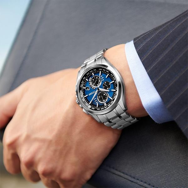 Regular Line 腕時計 メンズ シチズン 電波ソーラー ソーラー CITIZEN