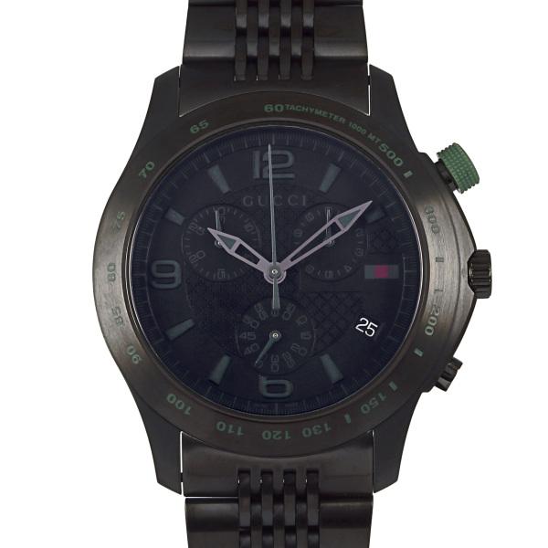 GUCCI（グッチ） GUCCI Gタイムレス クロノグラフ YA126225A ブラック