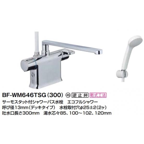 LIXIL（リクシル） LIXILサーモスタットシャワーバス水栓デッキタイプ