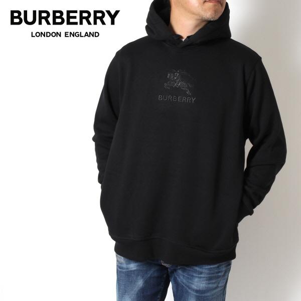 BURBERRY（バーバリー） BURBERRY TIDAN プルオーバーパーカー【BLACK