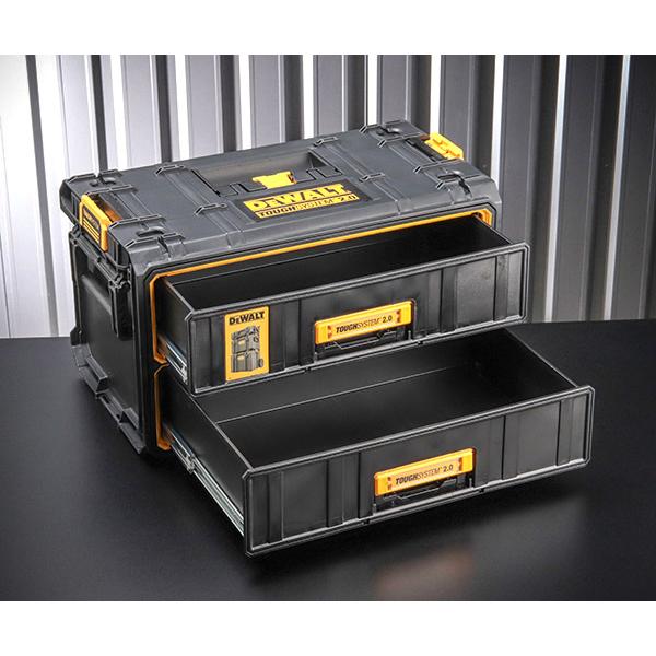 DEWALT デウォルト タフシステム 2.0 2段チェスト (DWST83529-1) プロ