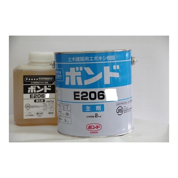 コニシ ボンド E206 自動式低圧樹脂注入工法用・樹脂モルタル用低粘度