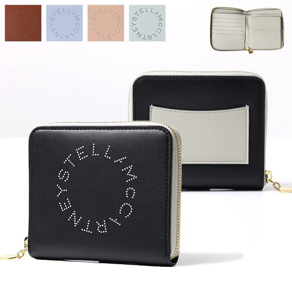 Stella McCartney（ステラ・マッカートニー） Logo Zip Mini Wallet 二