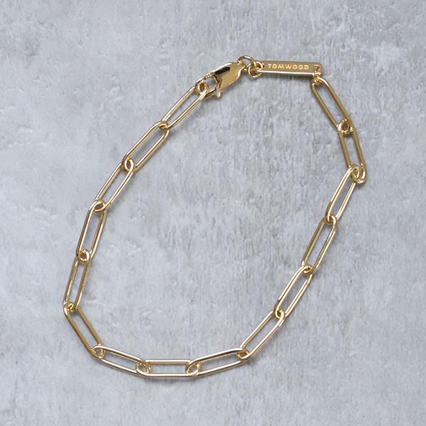 TOM WOOD（トムウッド） ブレスレット Box Bracelet Gold ボックス