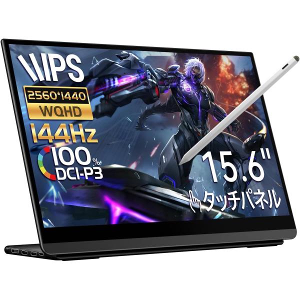 EHOMEWEI モバイルモニター EHOMEWEI LQG-156PW ゲーミングモニター