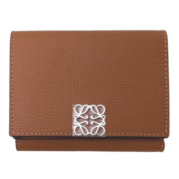LOEWE（ロエベ） 折財布 財布 アナグラム トライフォールドウォレット